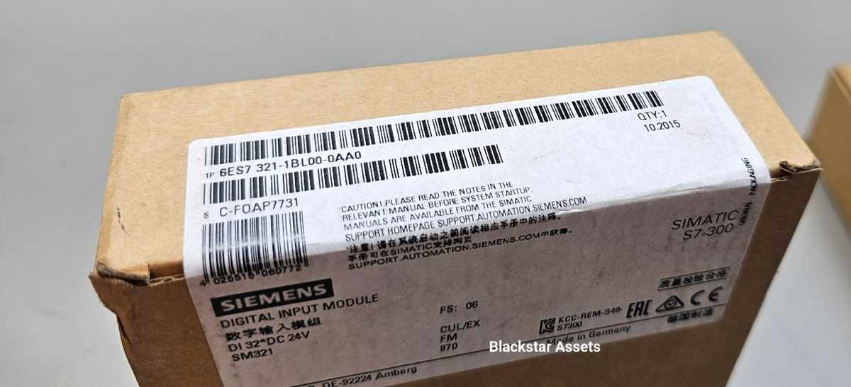 Factory Sealed Siemens 6ES7-322-1BL00-0AA0 Digital Output Module ...