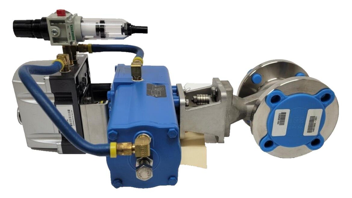 RECA02CJJST Neles RE Series V-Port Segment Valve, Standard Trim, Flang ...