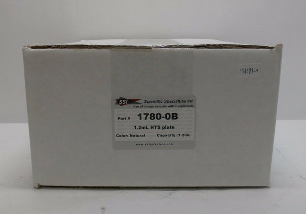 Box of 10 SSI P/N 1780-0B 1.2ml HTS 96 Well Plates