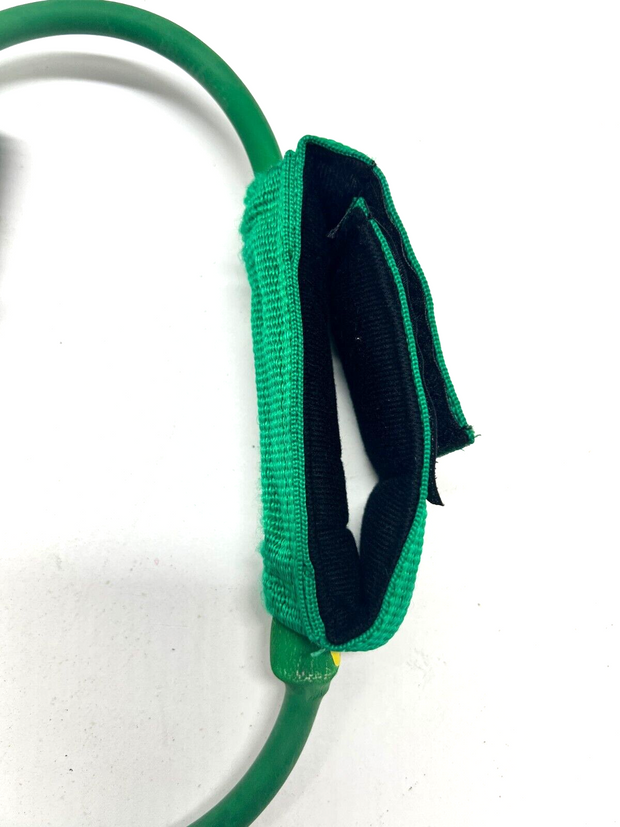 1 Green SPRI XerCuffs Resistance Tube w/ Adjustable Cuff
