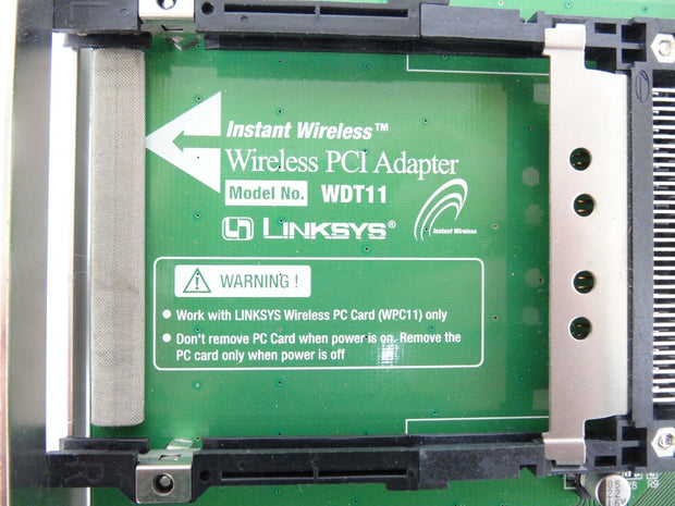 Linksys Instant Wireless PCI Adapter WDT11
