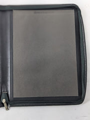 Case of 10 NEW Seville Gear Padfolio w/ calculator, pockets (black), zippered