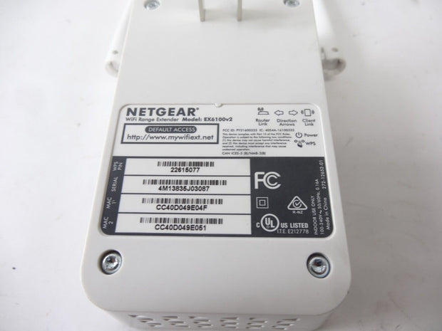 NETGEAR WiFi Range Extender Model EX6100v2