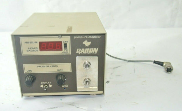 RAININ Rabbit Instrument Co Pressure Monitor 8600PSI Max