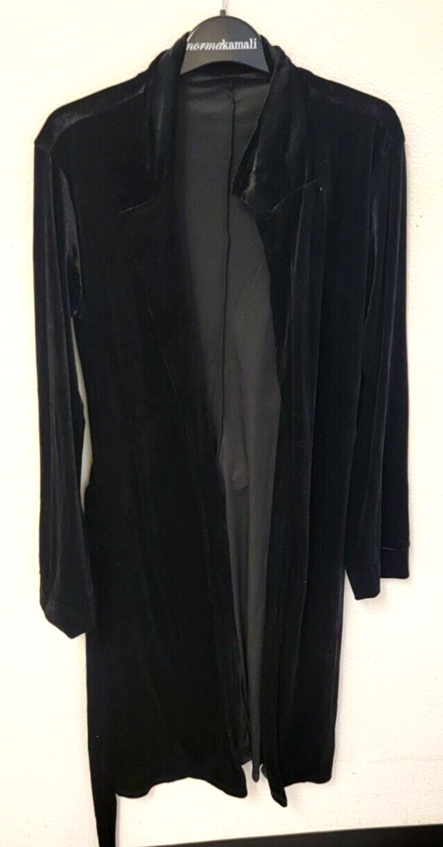 Worn Once R. Vivimos Robe/Nightgown, Size Small, Black, 100% Polyester