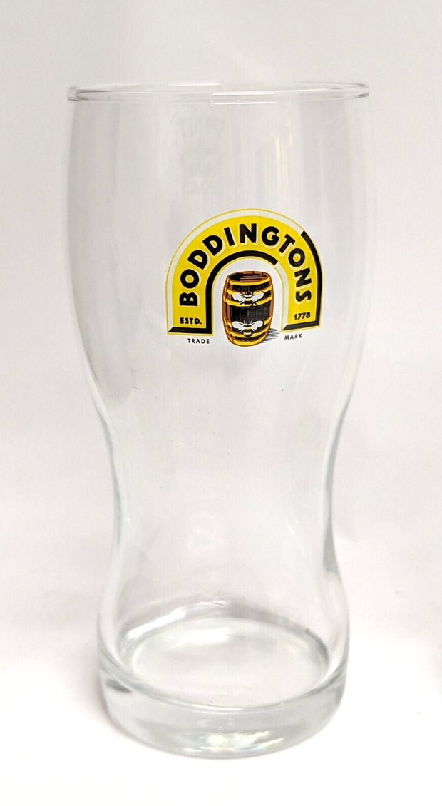 Genuine Boddington's Brewery Beer Pint Glass
