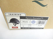 Troxel Spirit-Duratec #04-051M Black GPSII Dual Fit System Horse Riding Helmet M