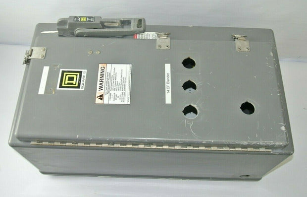 Square D Size 2 Type S Starters w/ Solid State Overload Relay Empty Enclosure