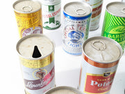 Lot of 24 Vintage Empty Pull Tab Beer Cans PBR Huber Heilemans Point Grain Belt