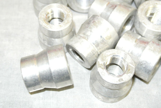 1/2" x 1/4" Nominal Pipe Size Threaded Reducing Coupler Coupling - Lot of 18