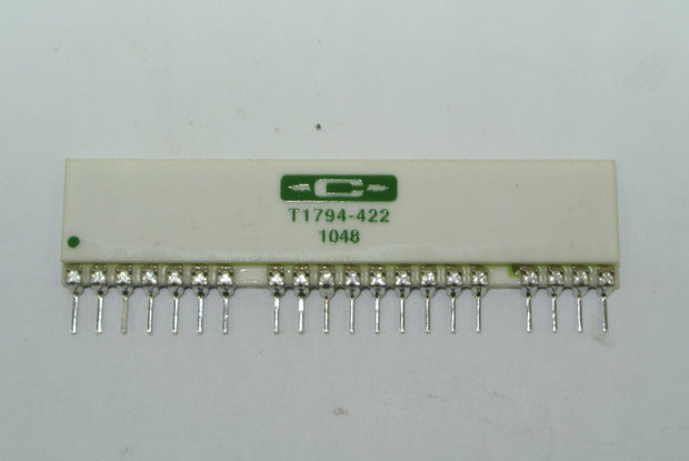 Qty 2 Caddock Elec T1794-422 1048 Low Temp Coefficient Precision SIP Resistors