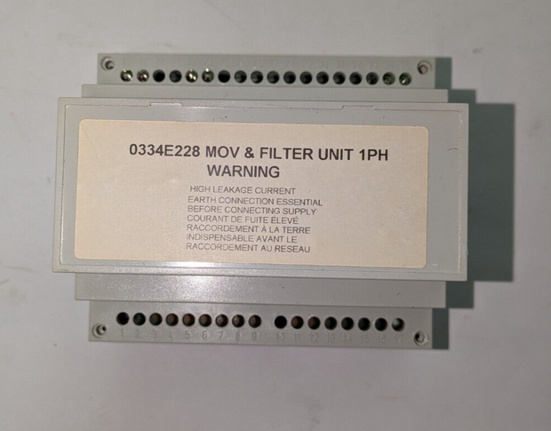 0334E228 MOV & Filter Unit 1PH Suppressor Unit Maya 85