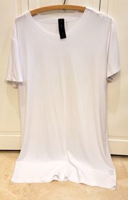 Norma Kamali XS/34 Short Dress / Long Shirt White