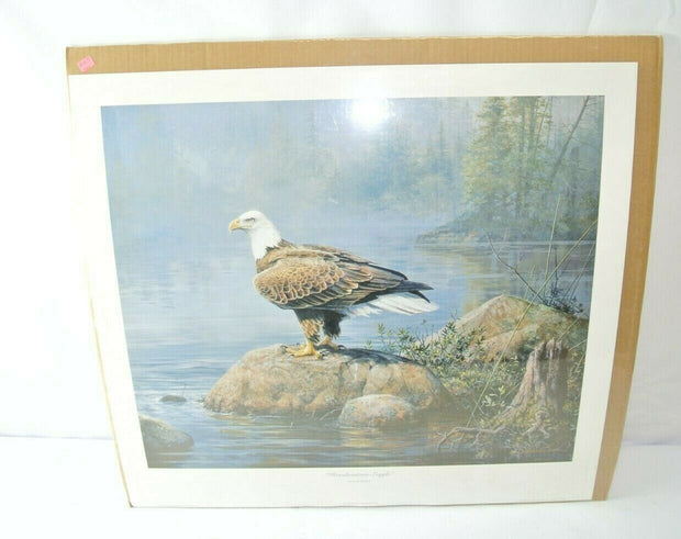 "Headwaters-Eagle" Scott Zoellick Limited Edition Print Bald Eagle Wisconsin