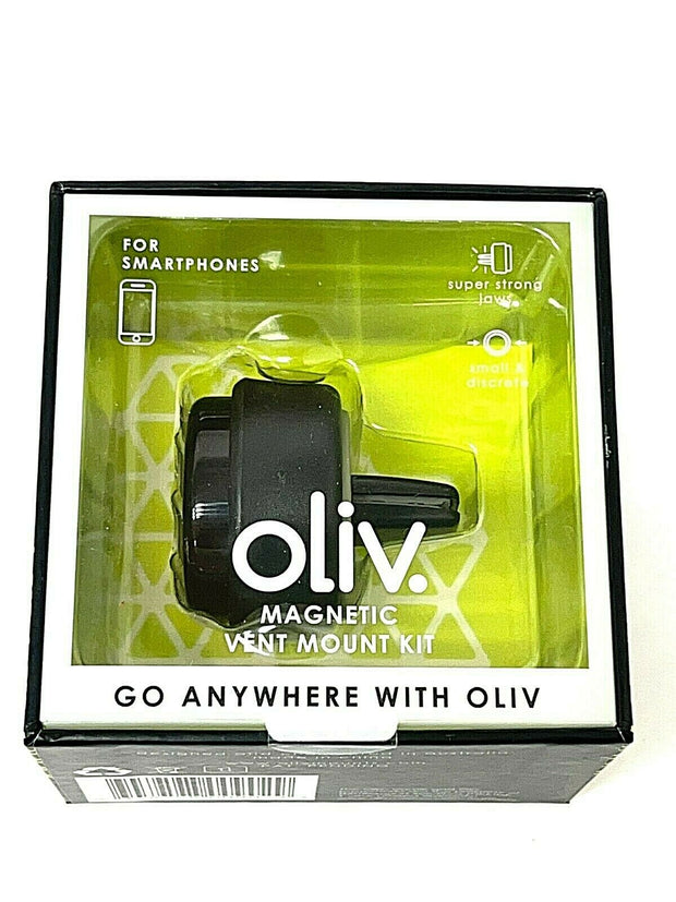 Oliv. Magnetic Vent Phone Vehicle Mount w/ Smart Magnet Technology- New
