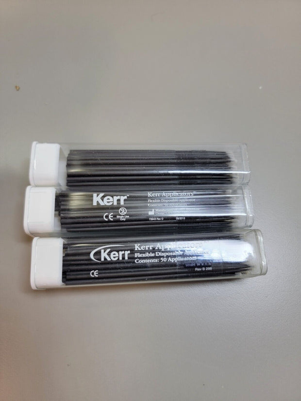 Kerr Flexible Disposable Applicators, 150pcs black, New