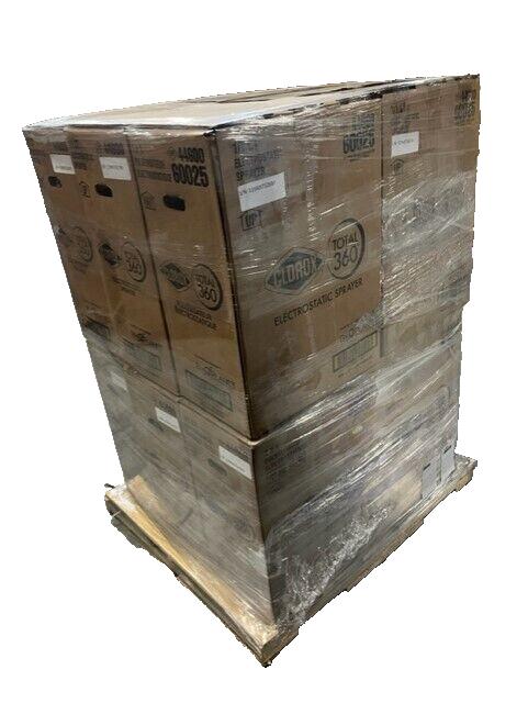 Lot 5 Clorox Total 360 System Electrostatic Sprayer, Cart System, Trigger
