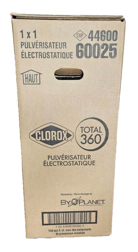 Lot 5 Clorox Total 360 System Electrostatic Sprayer, Cart System, Trigger