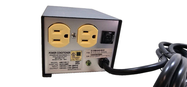 Powervar AMETEK Ground Guard 1.0A Power Conditioner Surge Protector (ABC100-11)