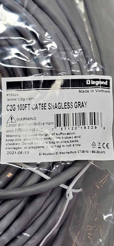 10PCS 100ft Cat5e Snagless Unshielded (UTP) Ethernet Network Patch Cable RJ45
