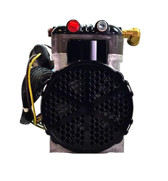 Gast 87R647 Rocking Dual Piston Air Compressor, Oil-Less, 1/2HP, 50PSI ...