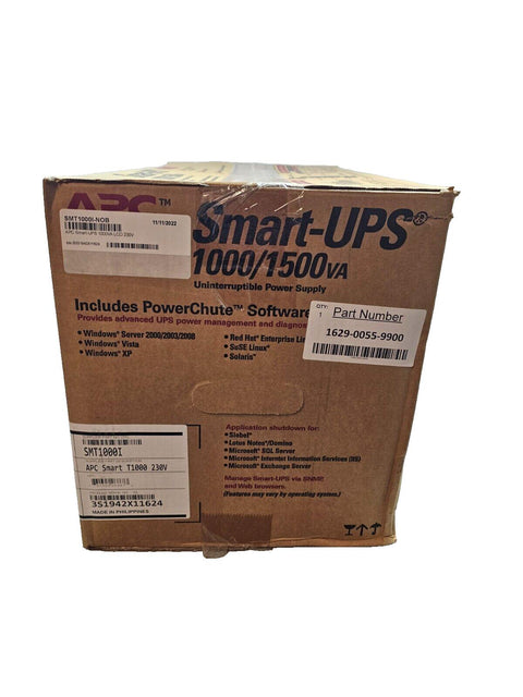 APC SMT1000I Smart-UPS 1000, Line Interactive, 1000VA 230V, LCD, 700W, Pure Sine