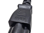 1ft IEC C13 to C6 3 Pole Female to Mickey Mouse 3 Pole Male Power Extension Cord