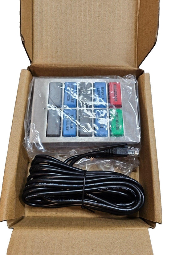 TG3 10 Key Bump Bar POS Fast Food Restaurant KBA-M4220A-UHC15A