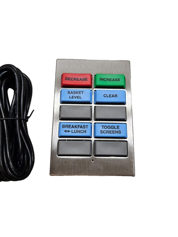 TG3 10 Key Bump Bar POS Fast Food Restaurant KBA-M4220A-UHC15A