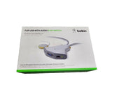 New Belkin F1DG102Utt, FLIP USB With Audio KVM Switch