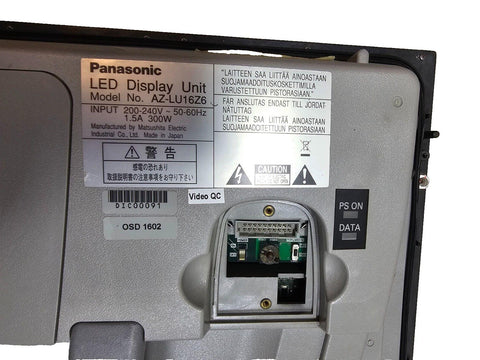 Lot 4 PCS Panasonic AZ-LU16Z6 LED Display Unit Media Tile, 300W, RGB, Tested