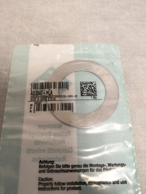 QTY 30 New Ina AS3047-HLA Thrust Axial Bearing Washers 47mm OD 30mm ID 1mm