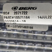 Rexnord Berg GG33A14-18 Chain Sprocket (18 Teeth) 1/8" Bore Flex-E-Gear 32 Pitch