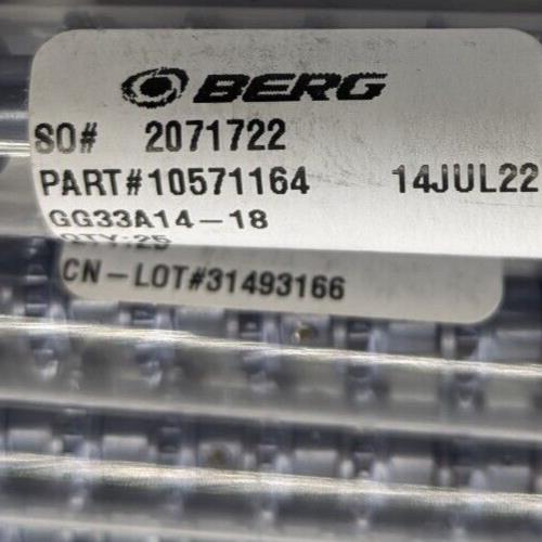 Rexnord Berg GG33A14-18 Chain Sprocket (18 Teeth) 1/8" Bore Flex-E-Gear 32 Pitch