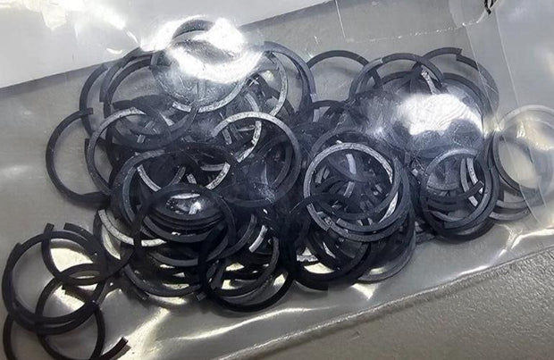 100x Smalley VHM-10 Spirolox Metric Light Duty Retaining Ring Carbon Steel 10mm