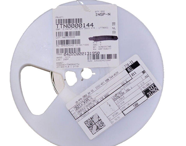 500PCS Kemet C0603C473K5RACTU 0.047uF 10% 50V MLCC SMD/SMT Capacitors X7R