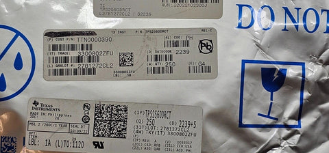 250PCS Texas Instruments TPS2560DRCT Dual Channel Power Distribution IC's 2.5A
