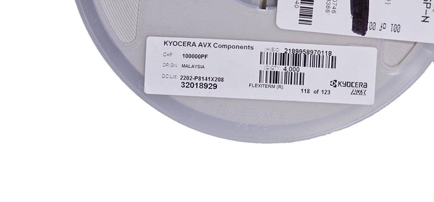 4000PCS AVX 06035C104KAZ2A MLCC Ceramic Capacitors 50V 0.1uF X7R 10%