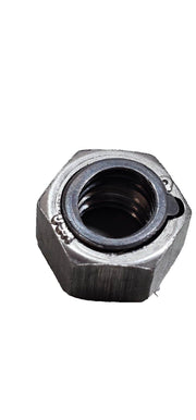 25PCS 93520A205 M12x1.75mm Steel-Insert Hex Locknut for Extreme Vibration, 19x11