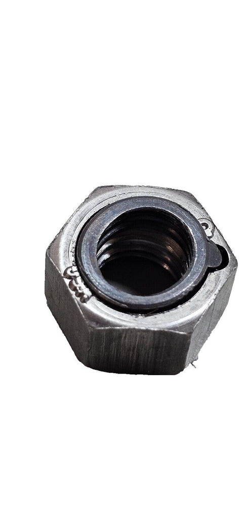 25PCS 93520A205 M12x1.75mm Steel-Insert Hex Locknut for Extreme Vibration, 19x11