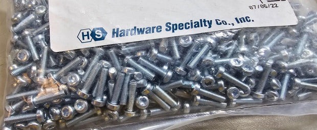 792PCS 916497 M3 X 12 mm Long, Torx, Pan Head, Steel Grd4.8 Machine Screws, Zinc