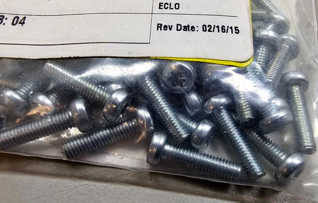 792PCS 916497 M3 X 12 mm Long, Torx, Pan Head, Steel Grd4.8 Machine Screws, Zinc