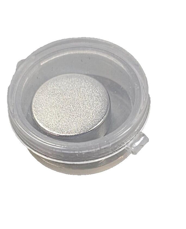 50PCS McMaster 5862K104 Nickel Plated Neodymium Magnet 3/8" x 1/8", 5lb Pull