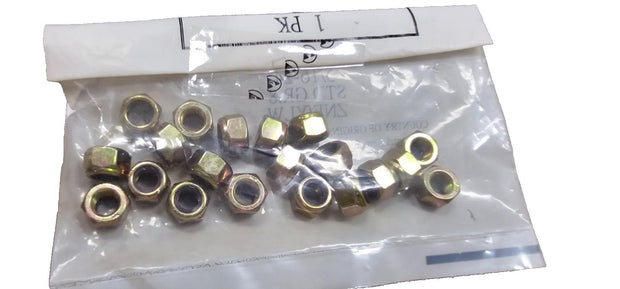 40PCS 97135A225 5/16" - 24 Zinc High-Strength Steel Nylon-Insert Locknuts