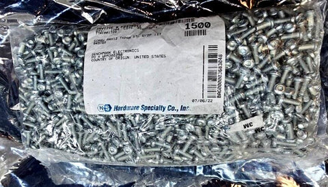 2452PCS 949165 M4X12mm Long, Torx, Pan Head Machine SCrews, Zinc Platede Steel