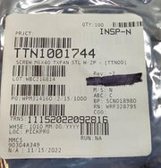 100PCS 90304A349 M6x1mm 40mm L Steel Pan Head Torx Screws Zinc Plated ISO Cert