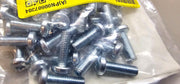 600PCS 909871 M5X16mm Long, Torx, Pan Head Machine Screws, Zinc Plated Steel ISO