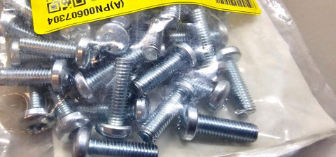 600PCS 909871 M5X16mm Long, Torx, Pan Head Machine Screws, Zinc Plated Steel ISO