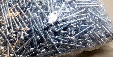 2000PCS 951920 M2.5X30mm Long, Torx, Pan Head Machine Screws, Zinc Plated Steel