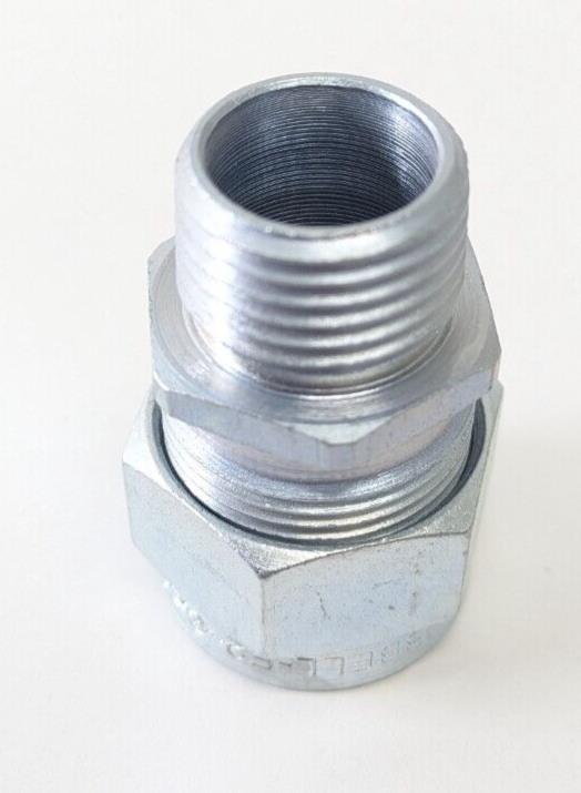 Hubbell SHC1020ZP Liquid Tight Cord Connector Steel 1/2" MNPT 0.13" to 0.19"